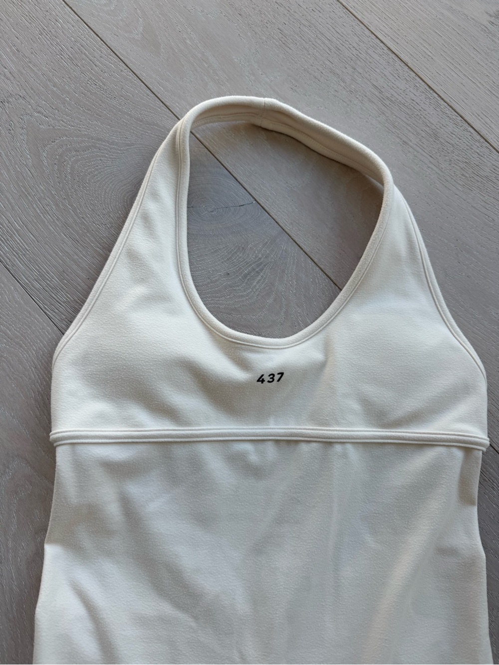 437 The Halter Onsie Cream - Picture 6 of 12
